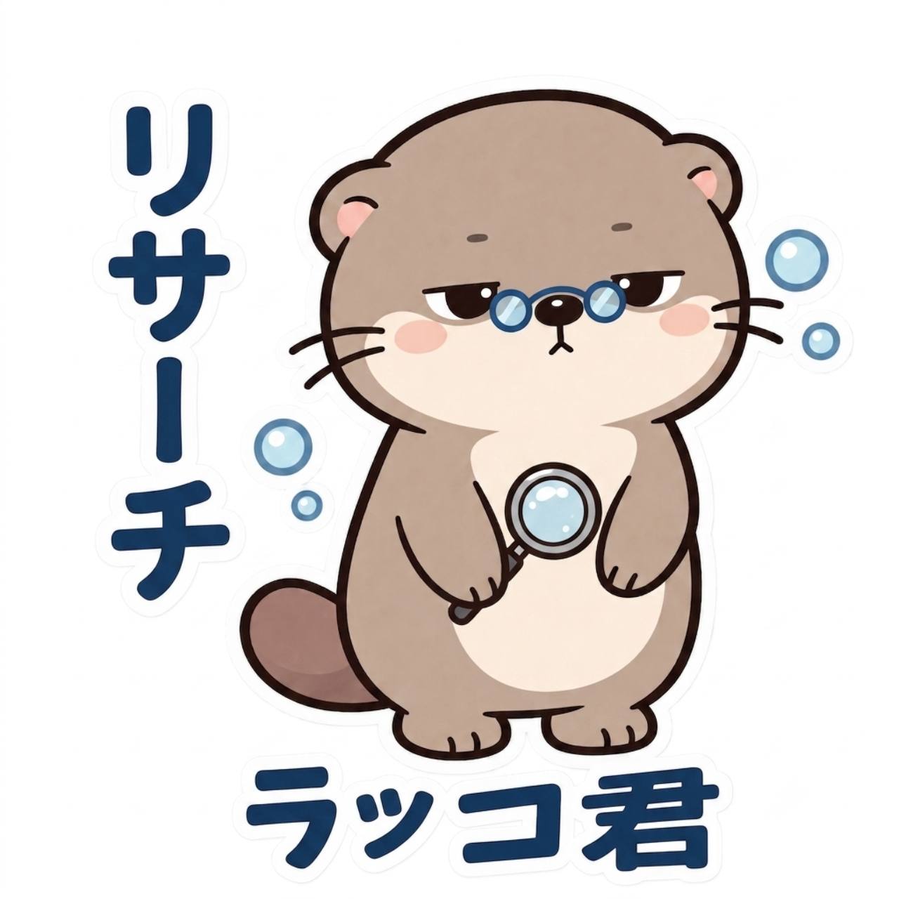 リサーチラッコくん